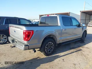 2021 Ford F-150 XL with VIN 1FTEW1C50MKD15666, listed as a IAAI auction lot 41846630 with 67,173 mi miles. Bid and sale history available at carsss.com. Image 4.
