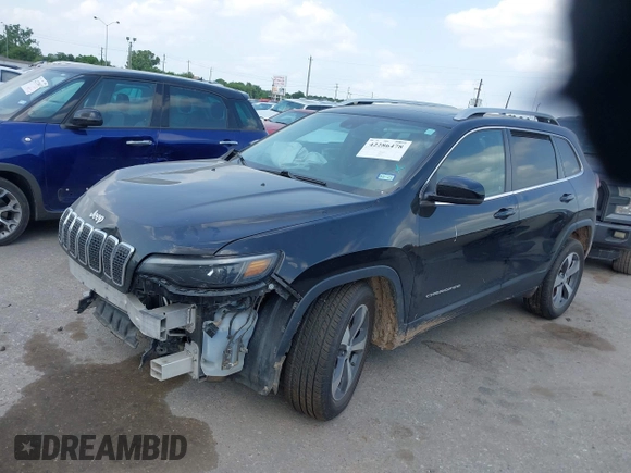 2021 Jeep Cherokee Limited with VIN 1C4PJLDX8MD183389, listed as a IAAI auction lot 42286478 with 93,677 mi miles and . Bid and sale history available at DreamBid. Image 18.