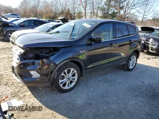 2017 Ford Escape SE with VIN 1FMCU9GD0HUD01592, listed as a Copart auction lot 88724565 with 110,255 mi miles and Salvage Title. Bid and sale history available at DreamBid. Image 1.