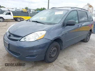 2006 Toyota Sienna CE with VIN 5TDZA23C06S515690, listed as a IAAI auction lot 42137674 with 222,914 mi miles. Bid and sale history available at carsss.com. Image 2.