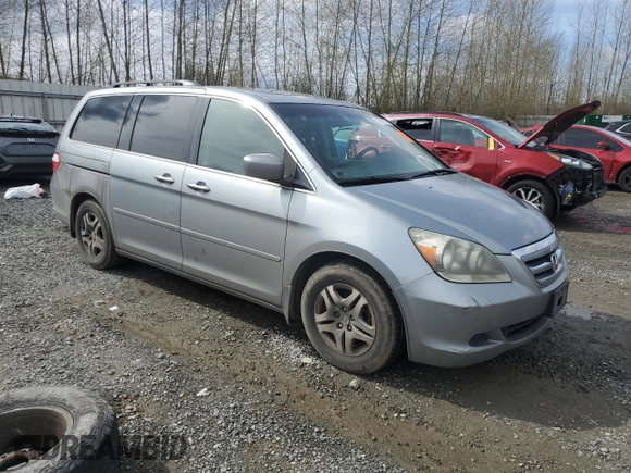 2006 Honda Odyssey EX-L with VIN 5FNRL38766B065981, listed as a Copart auction lot 51352785 with 289,667 mi miles and Clean Title. Bid and sale history available at carsss.com. Image 4.