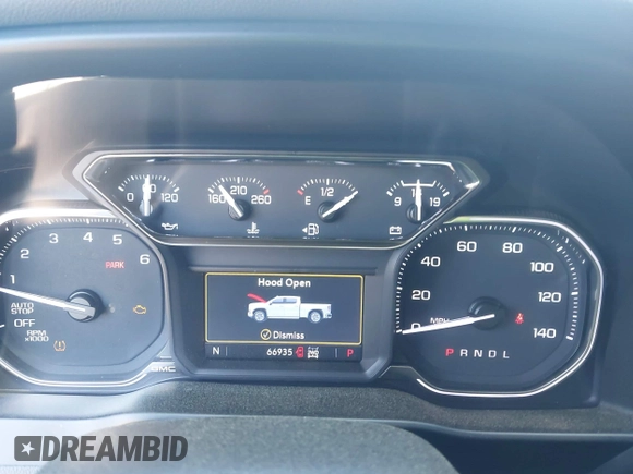 2020 GMC Sierra 1500 SLT z VIN 3GTU9DED1LG432266, wystawiony jako IAAI lot #41984060 z przebiegiem 66 935 mil mil oraz . Historia ofert i sprzedaży dostępna na DreamBid. Obrazek 7.