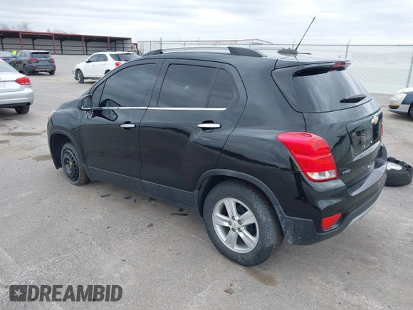 2020 Chevrolet Trax LT with VIN KL7CJLSBXLB003682, listed as a IAAI auction lot 41841753 with 114,624 mi miles and . Bid and sale history available at DreamBid. Image 3.