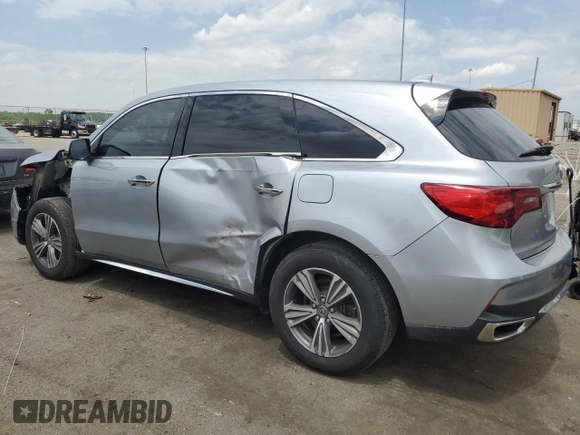 2019 Acura MDX with VIN 5J8YD4H30KL022547, listed as a Copart auction lot 57061635 with 76,502 mi miles and Salvage title. Bid and sale history available at DreamBid. Image 2.