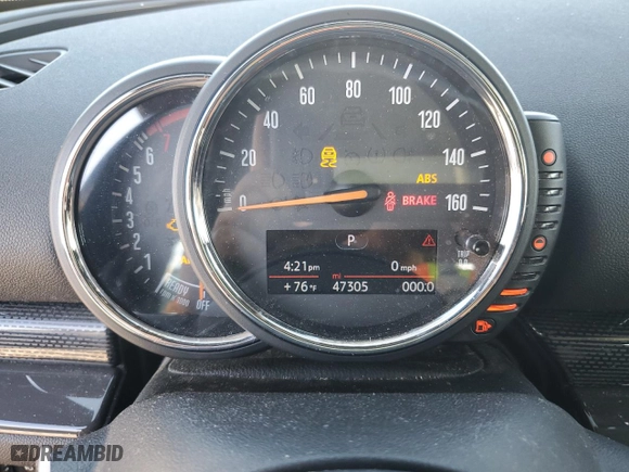 2017 MINI Clubman Cooper S with VIN WMWLU5C57H2E83170, listed as a Copart auction lot 74217694 with 47,305 mi miles and Salvage Title. Bid and sale history available at carsss.com. Image 9.