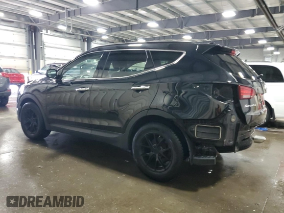 2017 Hyundai Santa Fe 2.4L z VIN 5NMZUDLB7HH027319, wystawiony jako Copart lot #58259575 z przebiegiem 114 812 mil mil oraz Szkoda całkowita • Salvage title. Historia ofert i sprzedaży dostępna na DreamBid. Obrazek 2.