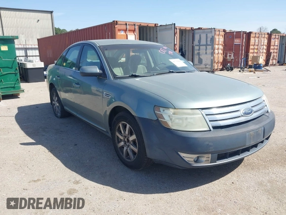 2008 Ford Taurus SEL with VIN 1FAHP27W38G109131, listed as a IAAI auction lot 41739444 with 147,848 mi miles. Bid and sale history available at carsss.com. Image 1.