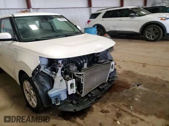 2022 Kia Soul LX with VIN KNDJ23AU6N7158570, listed as a Copart auction lot 48503525 with 57,199 mi miles and Salvage Title. Bid and sale history available at DreamBid. Image 15.