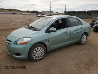 2008 Toyota Yaris with VIN JTDBT923184029555, listed as a Copart auction lot 50807755 with 98,072 mi miles and Salvage Title. Bid and sale history available at carsss.com. Image 1.