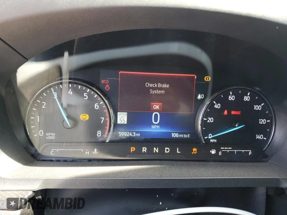 2022 Ford Explorer ST-Line с VIN 1FMSK7KH5NGA28935, выставлен на аукционе Copart как лот 52208595 с пробегом 59 924 миль миль и Списание • Salvage title. История ставок и продаж доступна на DreamBid. Изображение 9.