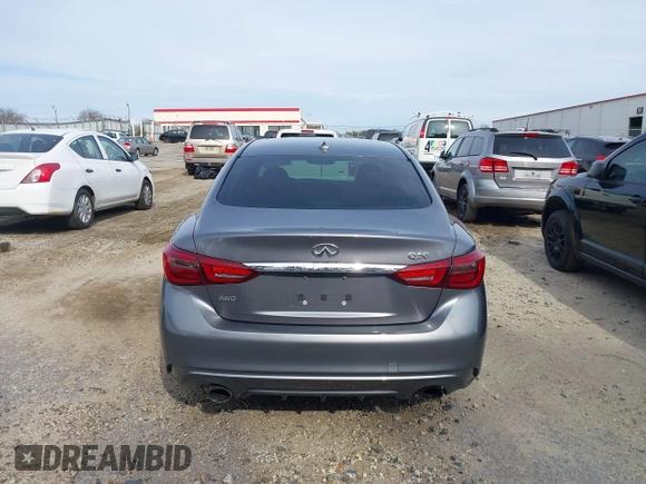 2018 Infiniti Q50 3.0t SPORT with VIN JN1EV7AR1JM440366, listed as a IAAI auction lot 41468676 with 89,065 mi miles. Bid and sale history available at carsss.com. Image 16.