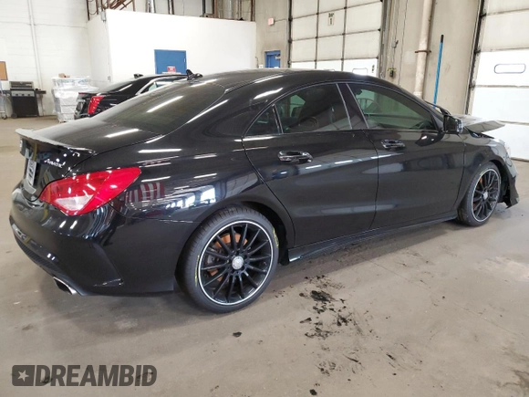 2016 Mercedes-Benz CLA 250 with VIN WDDSJ4GB7GN356016, listed as a Copart auction lot 61952503 with 43,788 mi miles and . Bid and sale history available at DreamBid. Image 3.