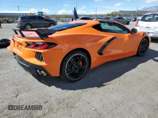 2022 Chevrolet Corvette 1LT with VIN 1G1YA2D40N5118657, listed as a Copart auction lot 48972845 with 17,189 mi miles and Salvage Title. Bid and sale history available at carsss.com. Image 3.