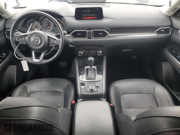 2017 Mazda CX-5 Grand Touring with VIN JM3KFBDL4H0163339, listed as a Copart auction lot 50566495 with 83,453 mi miles and Salvage Title. Bid and sale history available at carsss.com. Image 8.