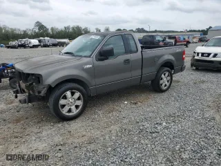 2005 Ford F-150 XL with VIN 1FTRF12W15NB85456, listed as a Copart auction lot 51114055 with 105,747 mi miles and Salvage Title. Bid and sale history available at carsss.com. Image 1.