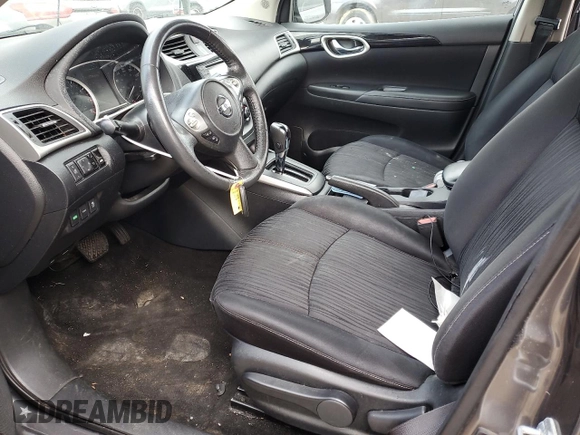 2017 Nissan Sentra SV with VIN 3N1AB7AP2HL662022, listed as a Copart auction lot 44387295 with 146,186 mi miles and Salvage Title. Bid and sale history available at carsss.com. Image 7.