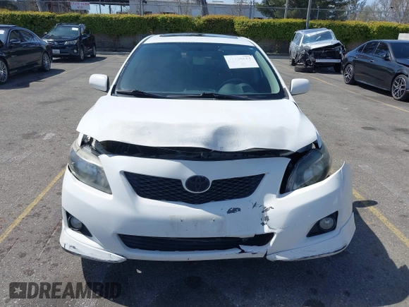 2009 Toyota Corolla XRS with VIN 1NXBE40E89Z103410, listed as a IAAI auction lot 41839013 with 206,651 mi miles. Bid and sale history available at carsss.com. Image 12.