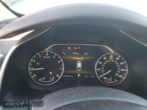 2018 Nissan Murano SV with VIN 5N1AZ2MG7JN112789, listed as a Copart auction lot 52768325 with 143,599 mi miles and Clean Title. Bid and sale history available at carsss.com. Image 9.