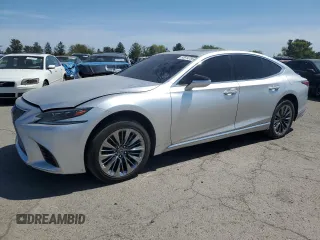 2018 Lexus LS with VIN JTHC51FFXJ5003460, listed as a Copart auction lot 53614785 with 156,282 mi miles and Clean Title. Bid and sale history available at carsss.com. Image 1.