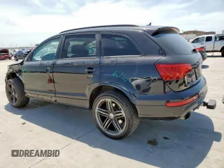 2014 Audi Q7 S line Prestige z VIN WA1DGAFE5ED002505, wystawiony jako Copart lot #56733525 z przebiegiem 102 409 mil mil oraz Szkoda całkowita • Salvage title. Historia ofert i sprzedaży dostępna na DreamBid. Obrazek 2.