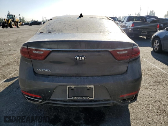 2017 Kia Cadenza Premium with VIN KNALB4J19H5091688, listed as a Copart auction lot 83215074 with 0 mi miles and Clean Title. Bid and sale history available at carsss.com. Image 6.