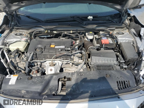2021 Honda Civic LX with VIN 19XFC2F66ME001627, listed as a Copart auction lot 59653925 with 48,468 mi miles and Salvage title. Bid and sale history available at DreamBid. Image 11.