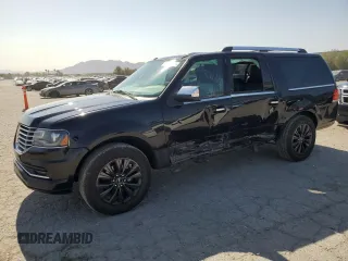 2017 Lincoln Navigator Select with VIN 5LMJJ3JT2HEL04577, listed as a Copart auction lot 61502645 with 42,982 mi miles and Salvage title. Bid and sale history available at DreamBid. Image 1.