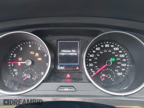 2020 Volkswagen Tiguan S с VIN 3VV1B7AX3LM127590, выставлен на аукционе IAAI как лот 40852532 с пробегом 62 465 миль миль и . История ставок и продаж доступна на DreamBid. Изображение 7.