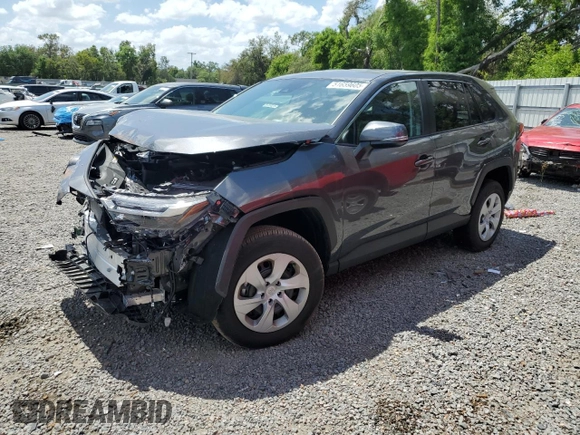 2025 Toyota RAV4 LE with VIN 2T3K1RFV0SC305544, listed as a Copart auction lot 51659605 with 2,246 mi miles and Salvage Title. Bid and sale history available at carsss.com. Image 1.