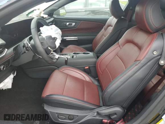 2024 Ford Mustang EcoBoost with VIN 1FA6P8TH8R5118552, listed as a Copart auction lot 50802265 with 4,767 mi miles and Salvage Title. Bid and sale history available at DreamBid. Image 7.