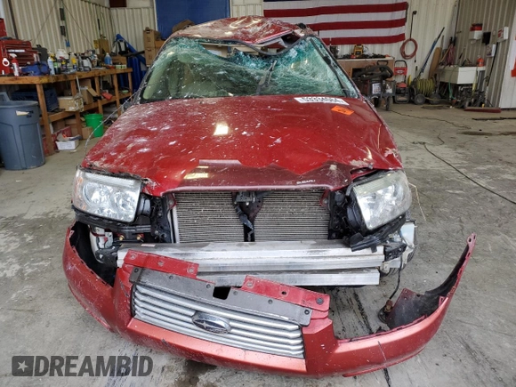 2007 Subaru Forester X with VIN JF1SG63697H710670, listed as a Copart auction lot 53334064 with 0 mi miles and Clean Title. Bid and sale history available at carsss.com. Image 5.