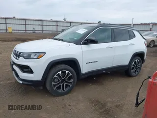 2023 Jeep Compass Limited с VIN 3C4NJDCNXPT569145, выставлен на аукционе IAAI как лот 42781504 с пробегом 39 954 миль миль и . История ставок и продаж доступна на DreamBid. Изображение 17.