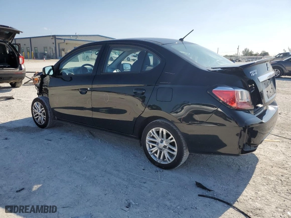 2022 Mitsubishi Mirage G4 ES with VIN ML32FUFJ7NHF06549, listed as a Copart auction lot 41464795 with 46,383 mi miles and Non Repairable. Bid and sale history available at carsss.com. Image 2.