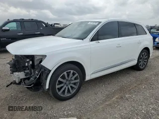 2017 Audi Q7 Premium Plus z VIN WA1LHAF70HD048306, wystawiony jako Copart lot #55159795 z przebiegiem 84 457 mil mil oraz Szkoda całkowita • Salvage title. Historia ofert i sprzedaży dostępna na DreamBid. Obrazek 1.