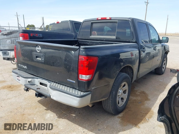 2014 Nissan Titan SV with VIN 1N6BA0EK6EN507279, listed as a IAAI auction lot 41870383 with 205,603 mi miles and . Bid and sale history available at DreamBid. Image 4.