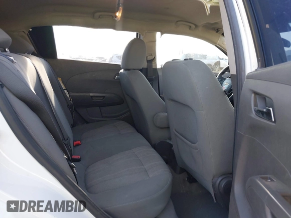 2012 Chevrolet Sonic LT with VIN 1G1JC6SB4C4214346, listed as a IAAI auction lot 40296983 with 116,014 mi miles. Bid and sale history available at carsss.com. Image 8.
