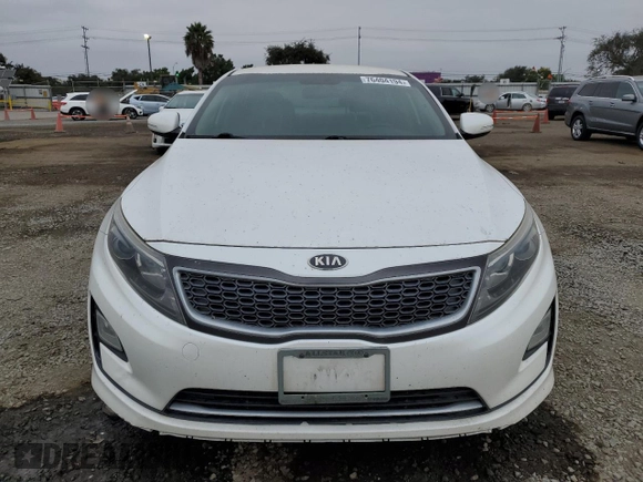 2014 Kia Optima Hybrid LX with VIN KNAGM4AD0E5063957, listed as a Copart auction lot 76404194 with 173,399 mi miles and Clean Title. Bid and sale history available at carsss.com. Image 5.