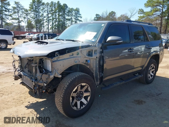 2023 Toyota 4Runner TRD Off Road Premium with VIN JTERU5JR0P6172778, listed as a IAAI auction lot 41650818 with 35,005 mi miles and . Bid and sale history available at DreamBid. Image 20.