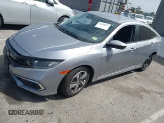 2019 Honda Civic Sedan LX with VIN 2HGFC2F61KH536965, listed as a IAAI auction lot 42030634 with 1 mi miles. Bid and sale history available at carsss.com. Image 17.
