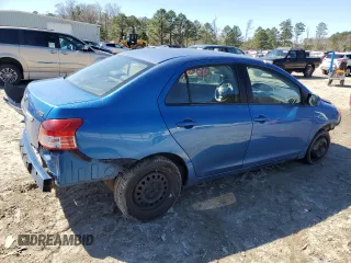 2009 Toyota Yaris with VIN JTDBT903194060115, listed as a Copart auction lot 49380745 with 186,866 mi miles and Salvage Title. Bid and sale history available at carsss.com. Image 3.
