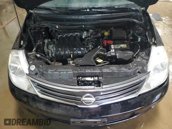 2012 Nissan Versa S with VIN 3N1BC1CP7CK805539, listed as a Copart auction lot 48531765 with 51,058 mi miles and Salvage Title. Bid and sale history available at carsss.com. Image 11.