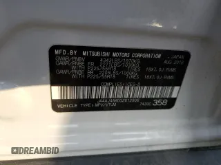 2016 Mitsubishi Outlander Sport SE with VIN JA4AJ4AW0GZ612906, listed as a Copart auction lot 80750444 with 69,932 mi miles and Salvage title. Bid and sale history available at DreamBid. Image 14.