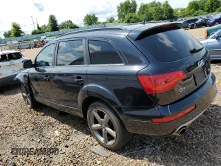 2015 Audi Q7 3.0T Premium Plus with VIN WA1LGAFE1FD032386, listed as a Copart auction lot 63530324 with 107,365 mi miles and Clean Title. Bid and sale history available at carsss.com. Image 2.