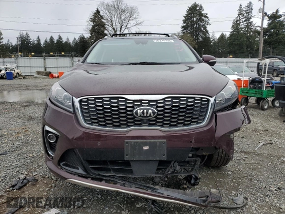 2020 Kia Sorento SX z VIN 5XYPKDA50LG696187, wystawiony jako Copart lot #50215335 z przebiegiem 95 243 mil mil oraz Szkoda całkowita • Salvage title. Historia ofert i sprzedaży dostępna na DreamBid. Obrazek 5.