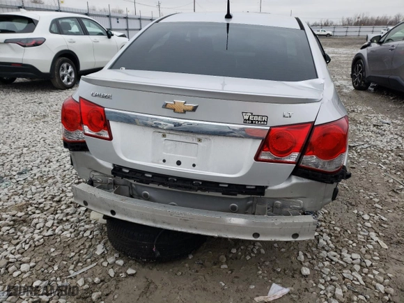 2011 Chevrolet Cruze LT w/1LT with VIN 1G1PF5S97B7235679, listed as a Copart auction lot 37408014 with 174,769 mi miles and Salvage Title. Bid and sale history available at carsss.com. Image 6.