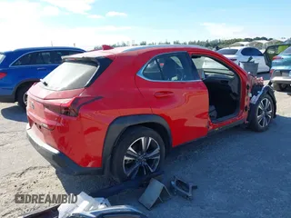 2024 Lexus UX with VIN JTHX6JBH8R2182245, listed as a IAAI auction lot 41205289 with 11,421 mi miles. Bid and sale history available at carsss.com. Image 4.