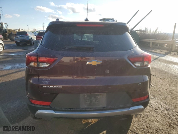 2023 Chevrolet TrailBlazer LT with VIN KL79MPS27PB093128, listed as a Copart auction lot 88487505 with 56,704 mi miles and Salvage Title. Bid and sale history available at carsss.com. Image 6.