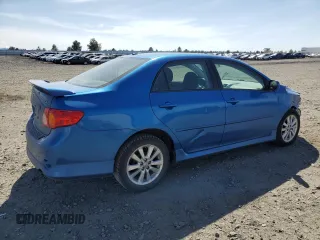 2009 Toyota Corolla with VIN 1NXBU40E79Z034678, listed as a Copart auction lot 53390285 with 173,593 mi miles and Salvage Title. Bid and sale history available at carsss.com. Image 3.
