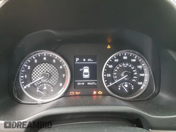 2020 Hyundai Elantra SE with VIN KMHD74LF3LU041851, listed as a Copart auction lot 47955305 with 44,637 mi miles and Non Repairable. Bid and sale history available at carsss.com. Image 9.