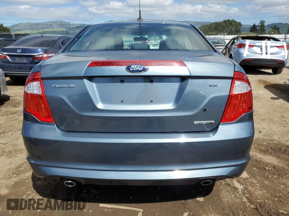 2012 Ford Fusion SE with VIN 3FAHP0HG4CR320545, listed as a Copart auction lot 50770265 with 59,985 mi miles and Salvage Title. Bid and sale history available at DreamBid. Image 6.